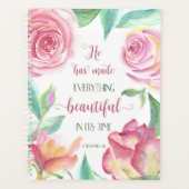 Hij heeft alles mooi gemaakt, 3:11 planner (Voorkant)