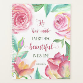 Hij heeft alles mooi gemaakt, 3:11 planner