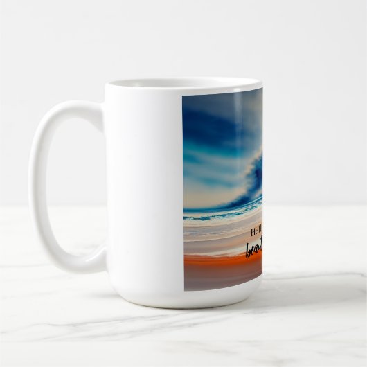 Hij heeft alles mooie koffie Mok gemaakt (Links)