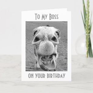 HIJ HEEFT 'BIRTHDAY' OP MIJN *BOSS* KAART