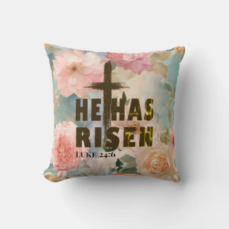 Hij heeft bloemig Sierkussen voor paasdecor verrez