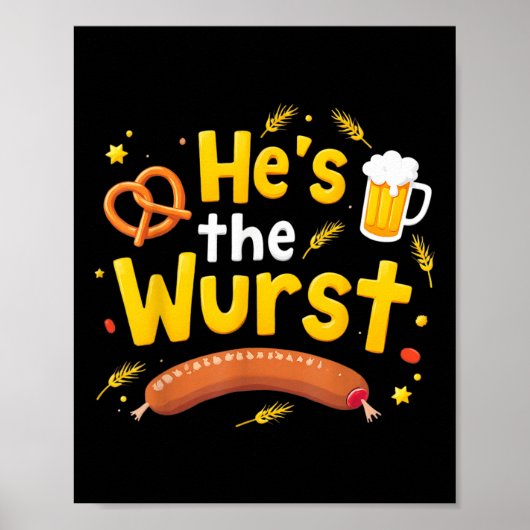Hij heeft de grappigste koppels die overeenkomen m poster (Voorkant)
