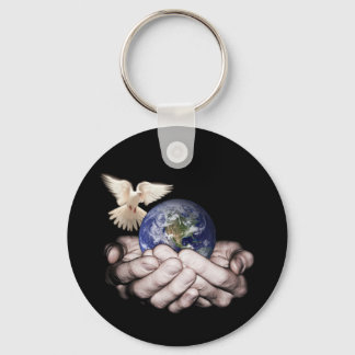 Hij heeft de hele wereld... sleutelhanger