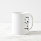 Hij heeft de veetel op duizend psalm. koffiemok (Voorkant rechts)