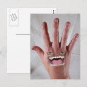 Hij heeft een gemene backhand! briefkaart (Voorkant / Achterkant)