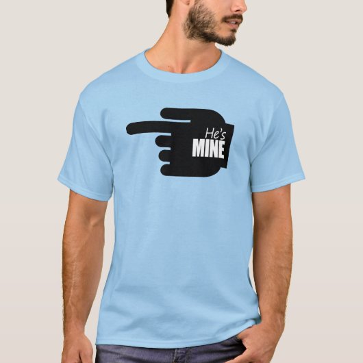 HIJ HEEFT EEN MINE-PUNT - KOPIE.png T-shirt (Voorkant)