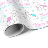 Hij heeft een nieuwe baby cadeaupapier (Rol Hoek)