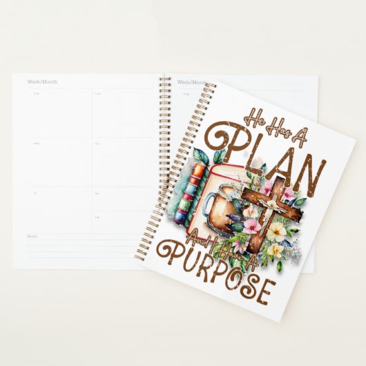 Hij heeft een plan planner (Display)