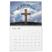 Hij heeft een rigoureus dwarse hemel kalender (Jan 2027)