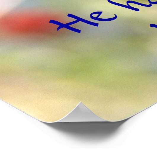 Hij heeft elk mooi Poster gemaakt (Hoek)