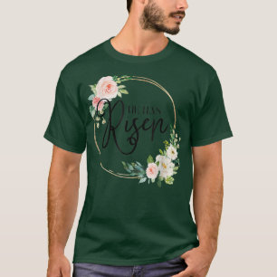 Hij heeft Flora Christelijke paasdag cadeau gegeve T-shirt
