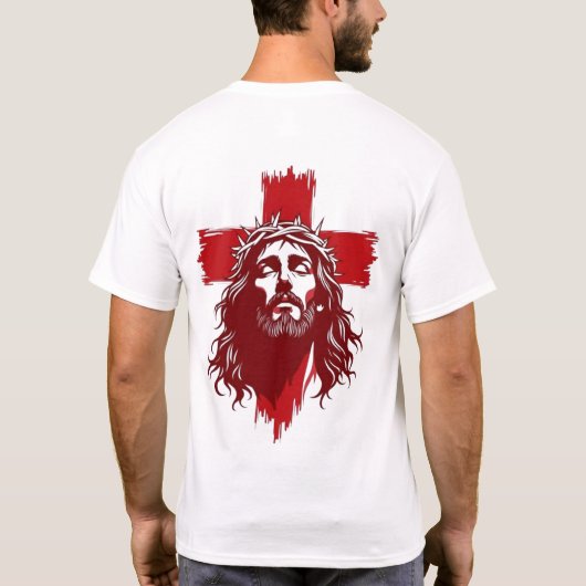 Hij heeft het allemaal betaald t-shirt (Achterkant)