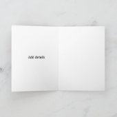hij heeft het gedaan gefeliciteerd afstuderen voeg kaart (Binnen)