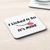 Hij heeft het gelicentieerd, dus het is MINE Bier Onderzetter (Linkerzijde)