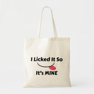 Hij heeft het gelicentieerd, dus het is MINE Tote Bag