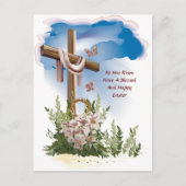 Hij heeft het oosten feestdagenkaart (Voorkant)