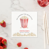 Hij Heeft Ja Gezegd Bruidsfeest Popcorn Servet (Insitu)