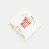 Hij Heeft Ja Gezegd Bruidsfeest Popcorn Servet (Hoek)