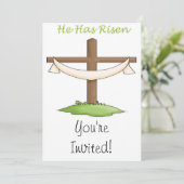 Hij heeft kruiskruis gekregen kaart (Staand voorkant)