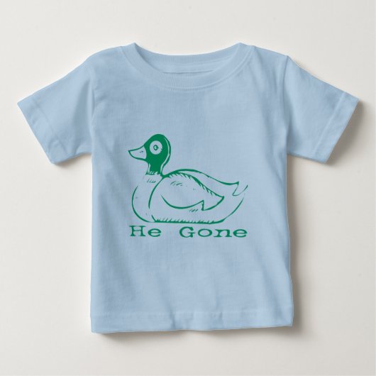 Hij heeft Mallard Duck Funny Redneck Quote (Voorkant)
