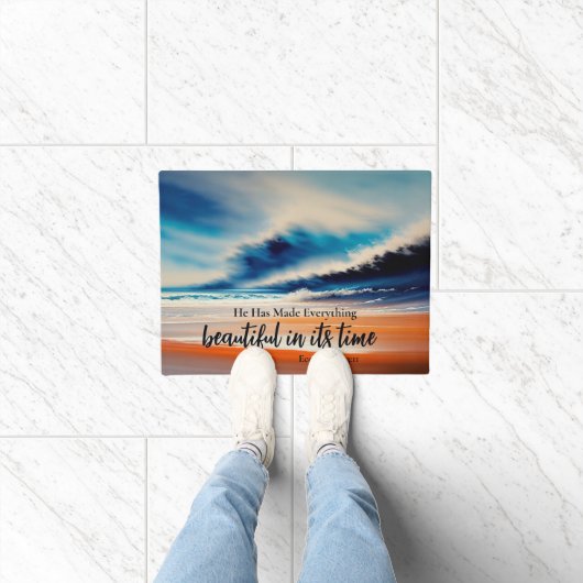 Hij heeft van alles een mooie deurmat gemaakt (Binnen)