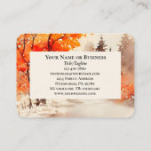 Hij heeft van alles mooie bijbelbomen gemaakt Herf Visitekaartje (Achterkant)