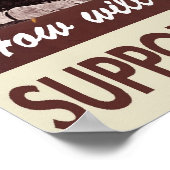 Hij heeft voor je vrijheid gestreden — Poster voor (Hoek)