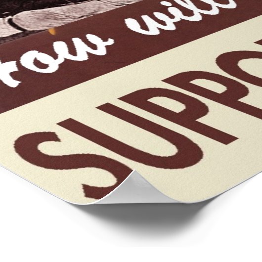 Hij heeft voor je vrijheid gestreden — Poster voor (Hoek)