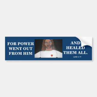 HIJ HEEFT ZE ALLEMAAL GENEZEN BUMPERSTICKER
