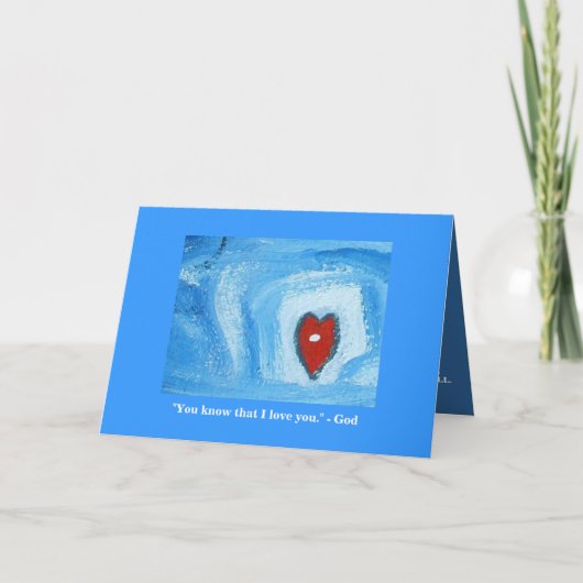 HIJ HEEFT ZE ALLEMAAL GENEZEN KAART (Voorkant)