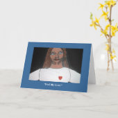 HIJ HEEFT ZE ALLEMAAL GENEZEN KAART (Gele Bloem)