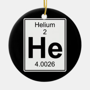 Hij - Helium Keramisch Ornament