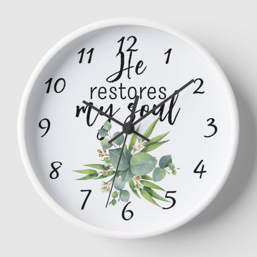 Hij herstelt mijn sol (Voorkant)