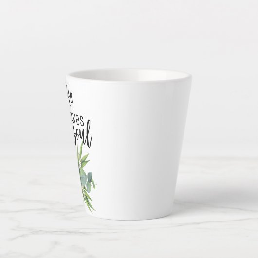 Hij herstelt mijn sol latte mok (Voorkant)