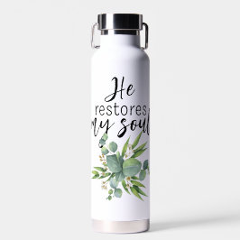 Hij herstelt mijn sol waterfles