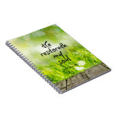 Hij herstelt mijn Soul Bible Verse Notitieboek (Rechterzijde)