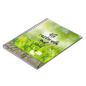 Hij herstelt mijn Soul Bible Verse Notitieboek (Linkerzijde)