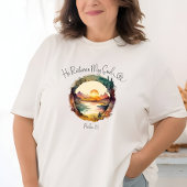 Hij herstelt mijn Soul Psalm 23 Vrouwen T-shirt