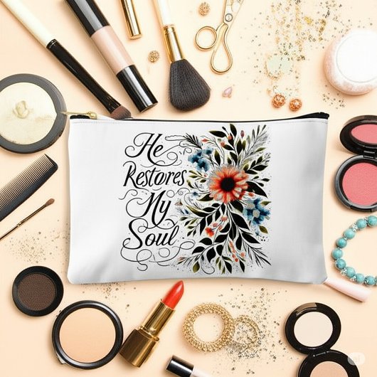 Hij herstelt mijn ziel in bloei etui