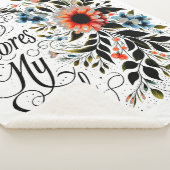 Hij herstelt mijn ziel in bloei sherpa deken (3/4)