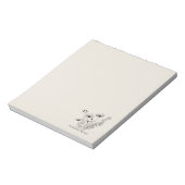 Hij herstelt mijn zielminimalistische ontwerp notitieblok (Linkerzijde)