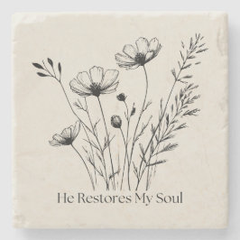 Hij herstelt mijn zielminimalistische ontwerp stenen onderzetter