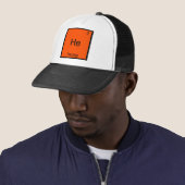 Hij - Herzog Funny Chemistry Element Symbool T-Shi Trucker Pet (In situ)