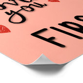 Hij hield eerst van je poster (Hoek)