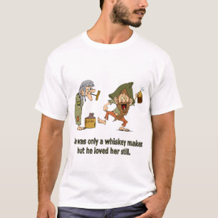 Hij hield nog steeds van haar t-shirt