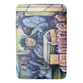 Hij hoorde wat ik zag badmat (Voorkant Verticaal)