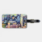 Hij hoorde wat ik zag bagagelabel (Achterkant horizontaal)