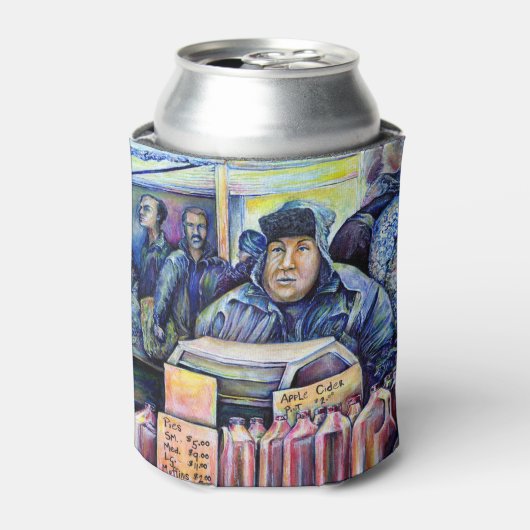 Hij hoorde wat ik zag blikjeskoeler (Blikje Voorkant)