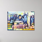 Hij hoorde wat ik zag canvas afdruk (Voorkant)