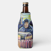Hij hoorde wat ik zag flesjeskoeler (Fles Voorkant)